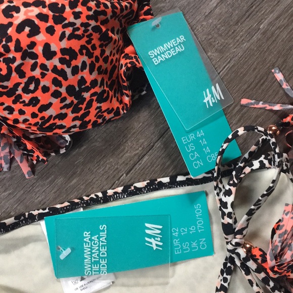 H&M Swim 2 Piece Bikini Set Poshmark